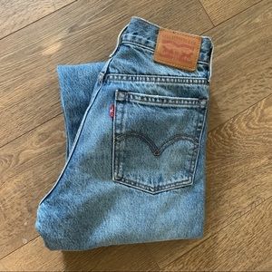 Levi’s Wedgie fit White Oak Cone Denim